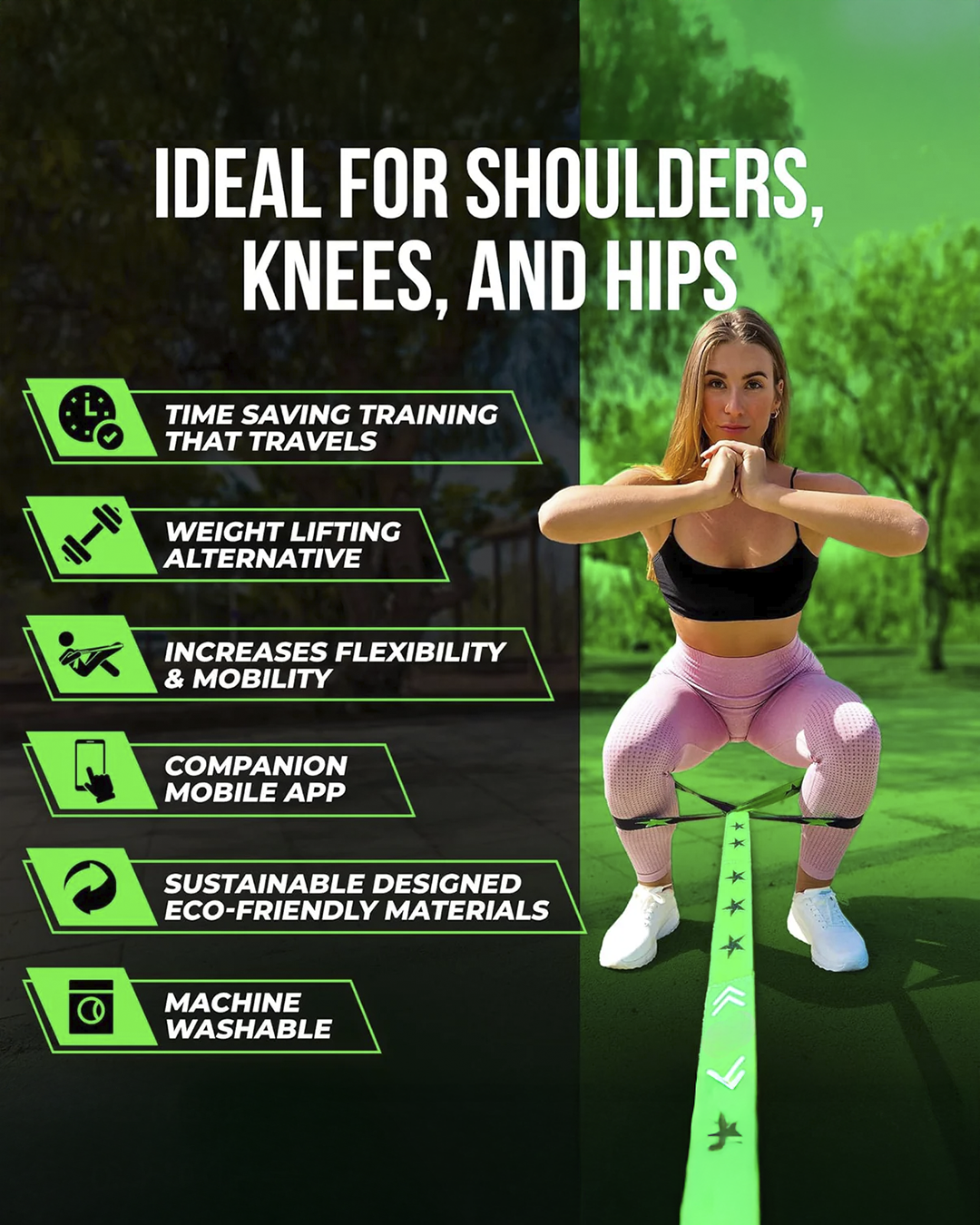 Nexfit Bands™: Precision Resistance for Strength Recovery