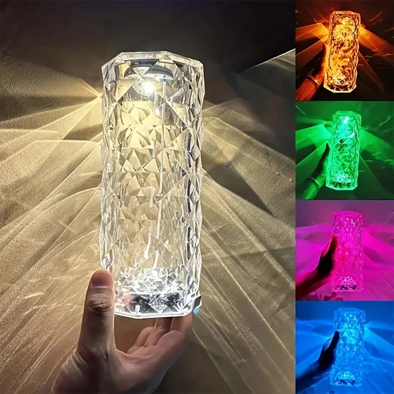 Elegant 16-Color Touch Lamp