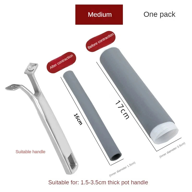 Heat-Resistant Pan Handle Protector Sleeve