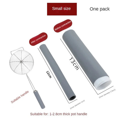 Heat-Resistant Pan Handle Protector Sleeve