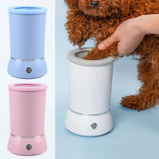 Portable Dog Paw Washer Automatic Pet Paw Cleaner Electric