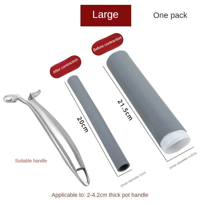 Heat-Resistant Pan Handle Protector Sleeve