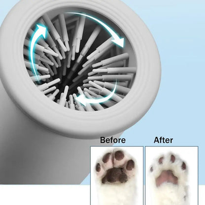 Portable Dog Paw Washer Automatic Pet Paw Cleaner Electric