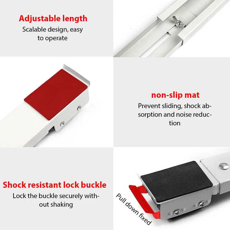 Adjustable Mobile Appliance Roller Base