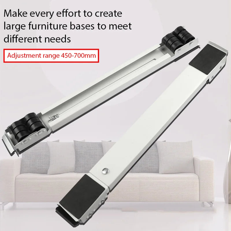 Adjustable Mobile Appliance Roller Base