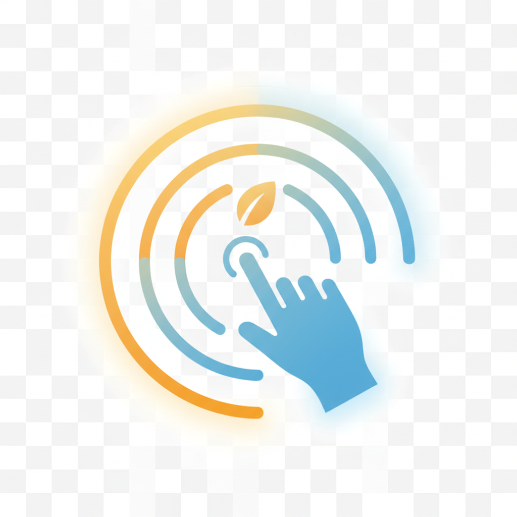 Effortless control of comfort icon