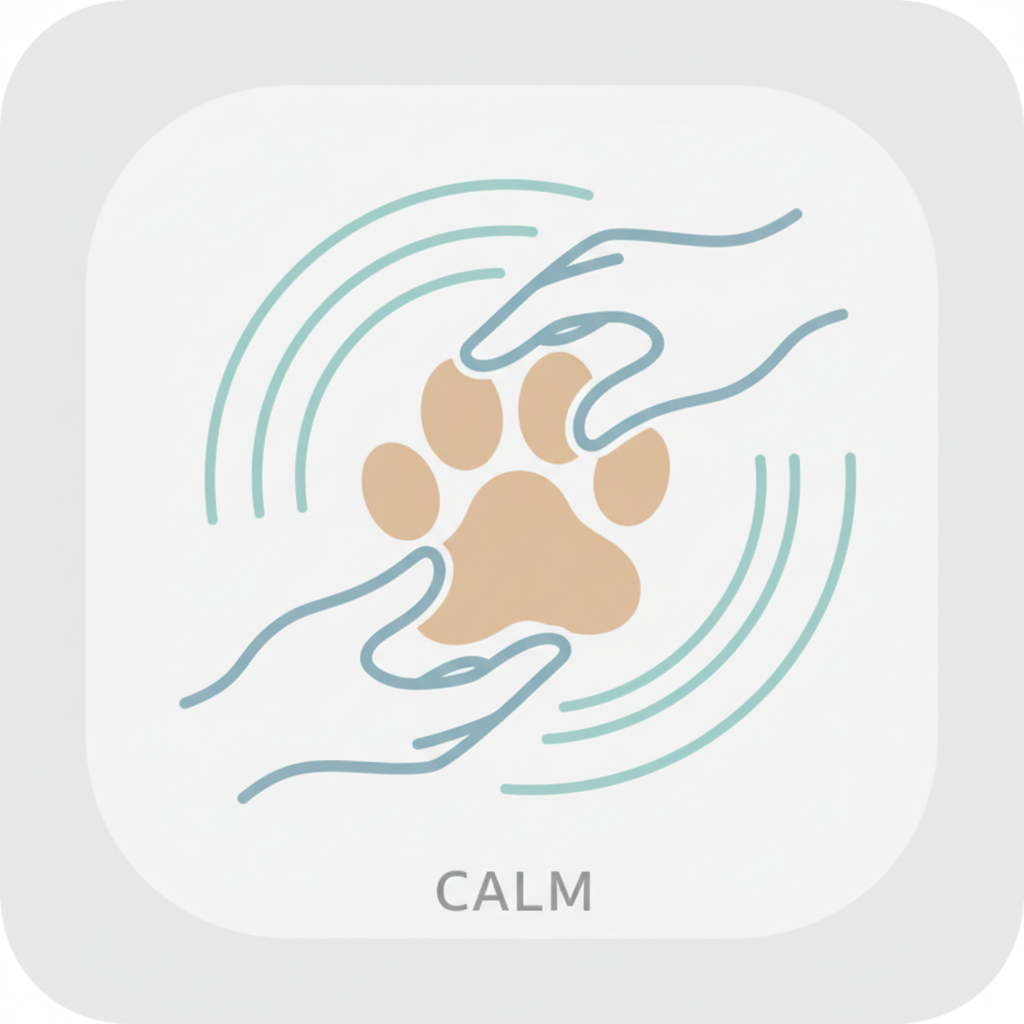 Gentle massage for paws - icon